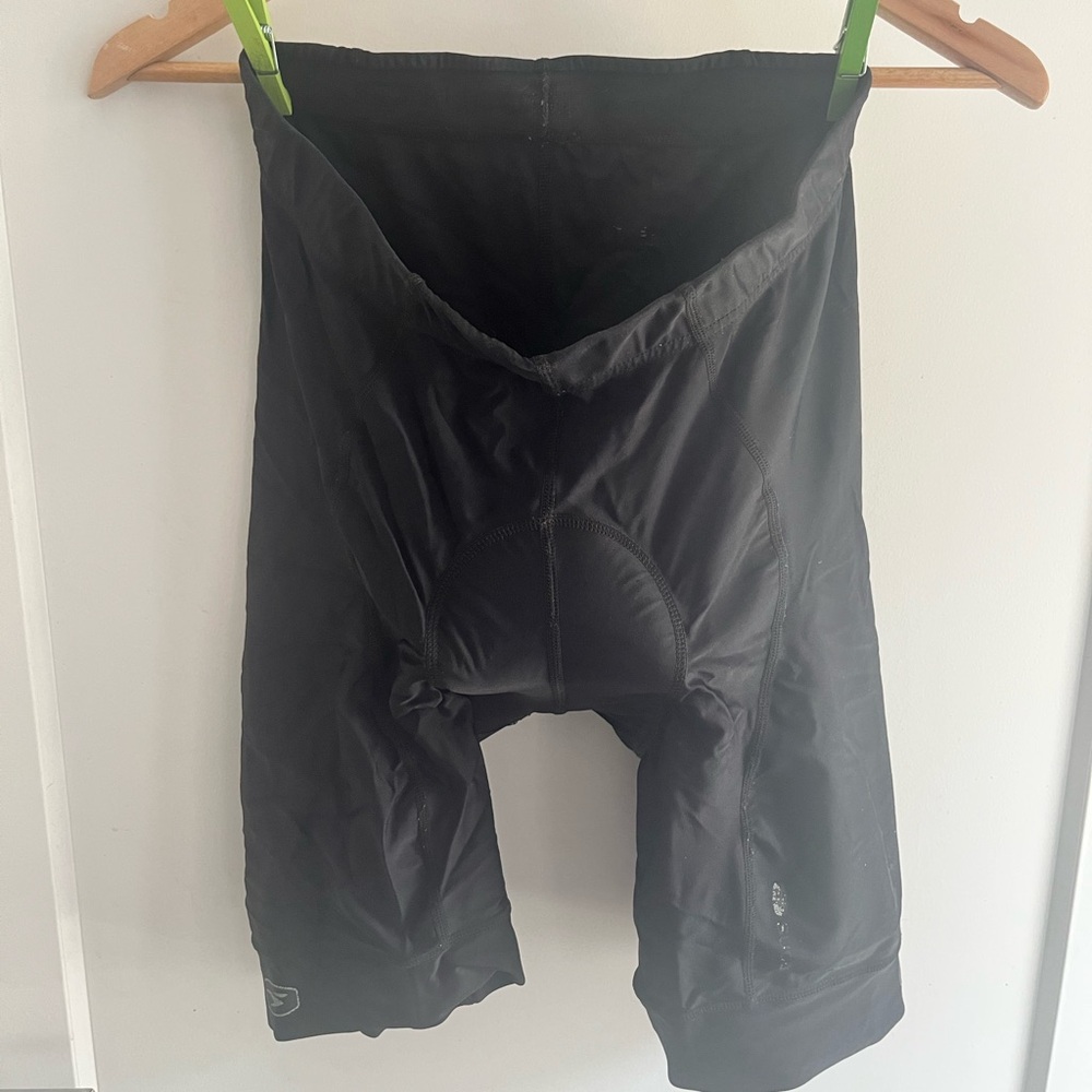 SUGOI Black Men's Athletic Cycling Shorts